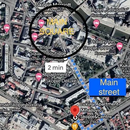 Luxury Mihajlovik Apartment In The City Center Of Skopje